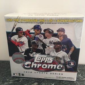 Tops Chrome baseball cards